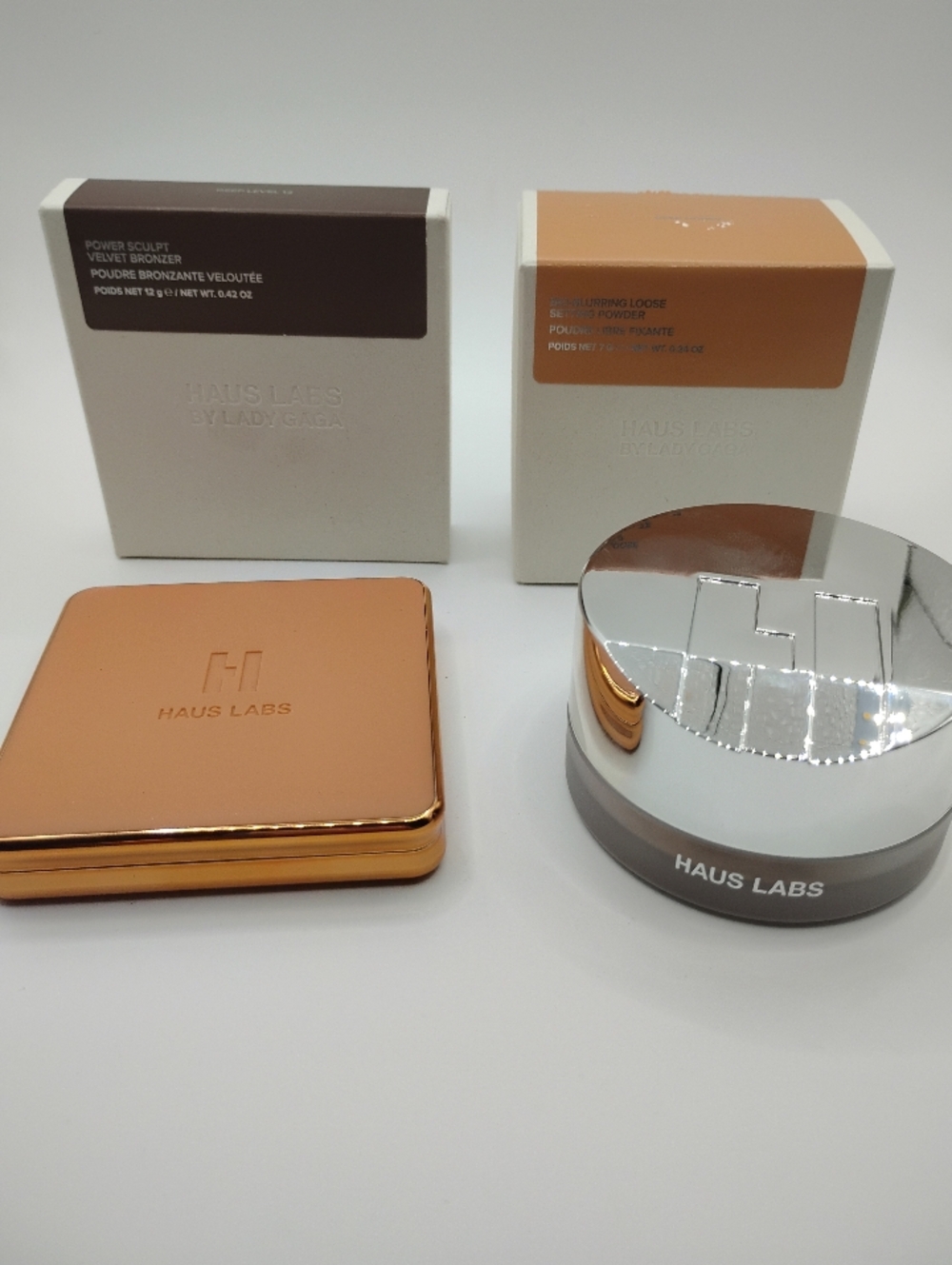 Haus Labs By Lady Gaga Velvet Bronzer & Haus Labs Loose Setting Powder Bundle - Picture 6 of 6